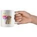 Life Is Better With A Dog Shih Tzu  White Mug (Colorful Text)
