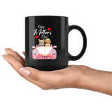 Happy Mothers Day Coffee Mug Gift|Yorkie Poodle Mothers Day Dog Lover Gift