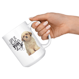 Life Is Better With A Dog Shih Tzu  White Mug