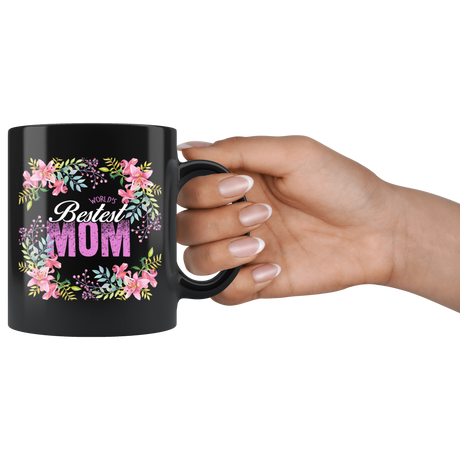 Mother's Day Gift|World's Bestest Mom Mug|Gift For Mom Mug|Mom Coffee Mug Gift