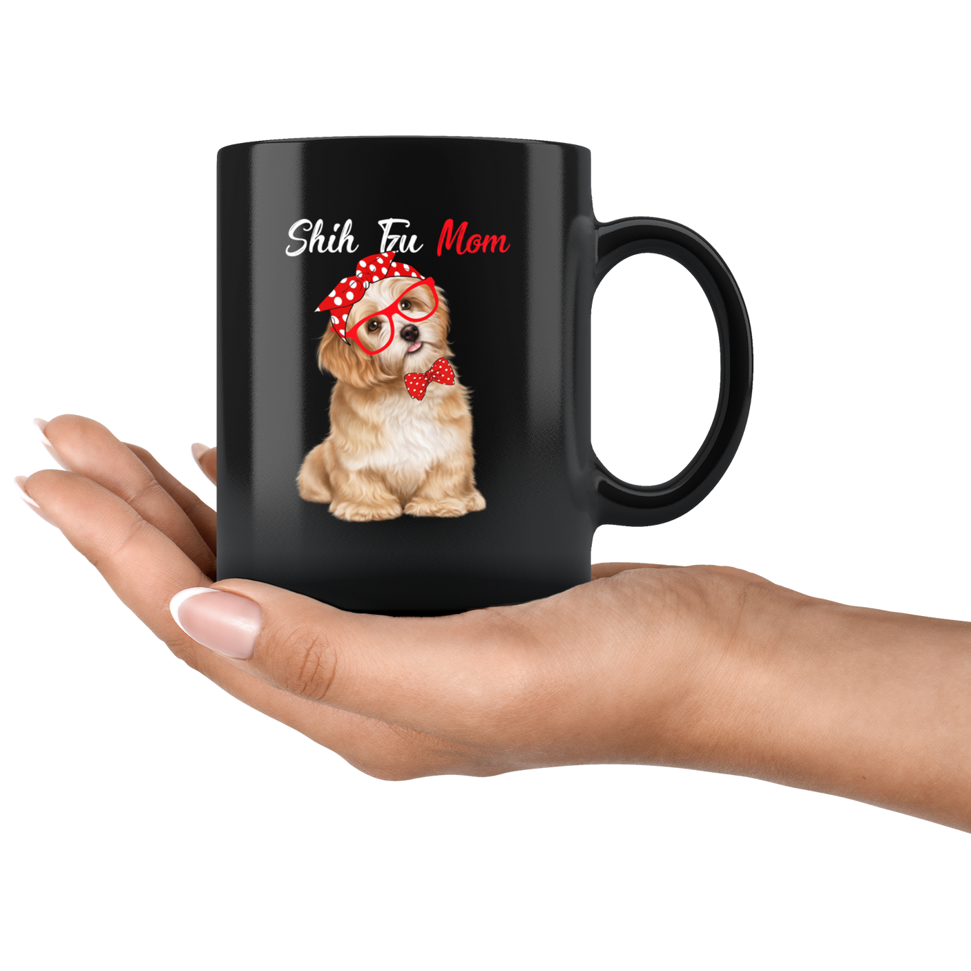 Shih Tzu Dog Mom Mug for Shih Tzu Dog Lovers