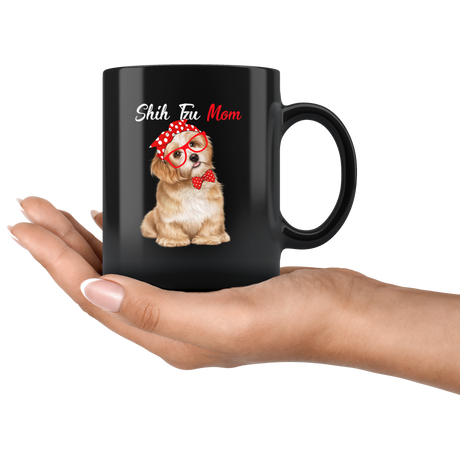 Shih Tzu Dog Mom Mug for Shih Tzu Dog Lovers