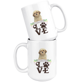 L.O.V.E.  Shih Tzu  White Mug
