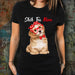 Cute Black SHIH TZU Mom Shirt for Shih Tzu Dog Lovers