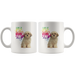 Life Is Better With A Dog Shih Tzu  White Mug (Colorful Text)