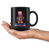 Dachshund 4th of July Cute Dachshund Dog Lover Mug