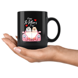 Happy Mothers Day Coffee Mug Gift|Shihtzu Pomeranian Mothers Day Dog Lover Gift