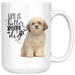 Life Is Better With A Dog Shih Tzu  White Mug