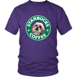 Shih Tzu Starbucks Coffee Funny Shih Tzu TShirt