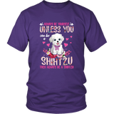 Always Be Yourself Unless You Can Be a SHIH TZU Funny TShirt for Shih Tzu Dog Lovers