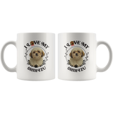 I Love My Shih Tzu White Mug