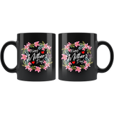 Happy Mothers Day Wreath|Gift for Mom|Mom Coffee Mug Gift|Mom Gift Flower Mug
