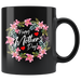 Happy Mothers Day Wreath|Gift for Mom|Mom Coffee Mug Gift|Mom Gift Flower Mug
