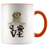 L.O.V.E. Shih Tzu 2-Toned Color Mug