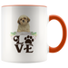 L.O.V.E. Shih Tzu 2-Toned Color Mug