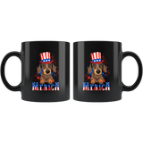 Dachshund 4th of July Cute Dachshund Dog Lover Mug