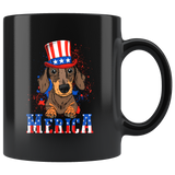 Dachshund 4th of July Cute Dachshund Dog Lover Mug