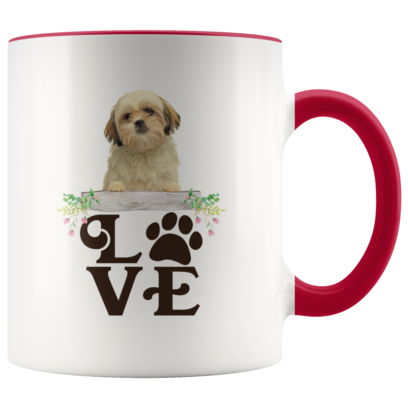 L.O.V.E. Shih Tzu 2-Toned Color Mug