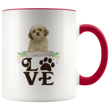 L.O.V.E. Shih Tzu 2-Toned Color Mug
