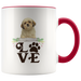 L.O.V.E. Shih Tzu 2-Toned Color Mug